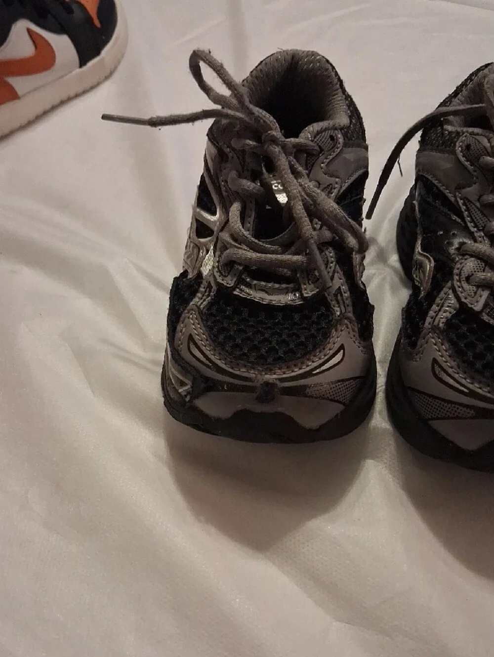 Saucony Kids Gray and Black Sneaker Trainers